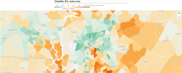 Demographic Map of Charlotte