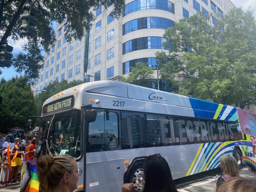 CATS Bus at Pride Festival