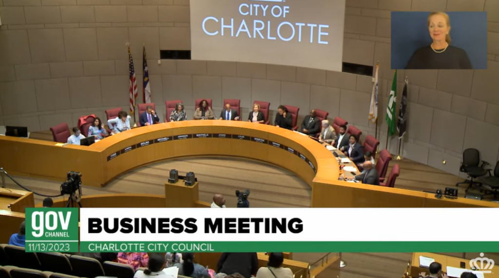 City of Charlotte Business Meeting
