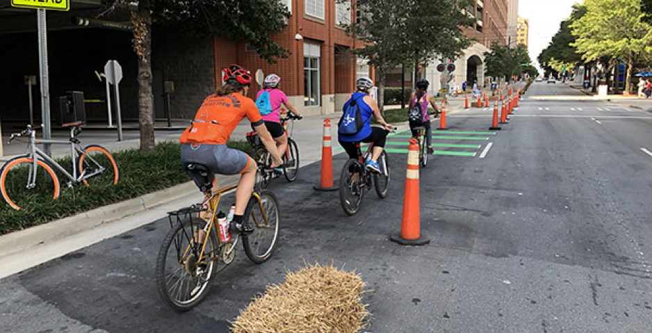 Bicyclists and roadway users
