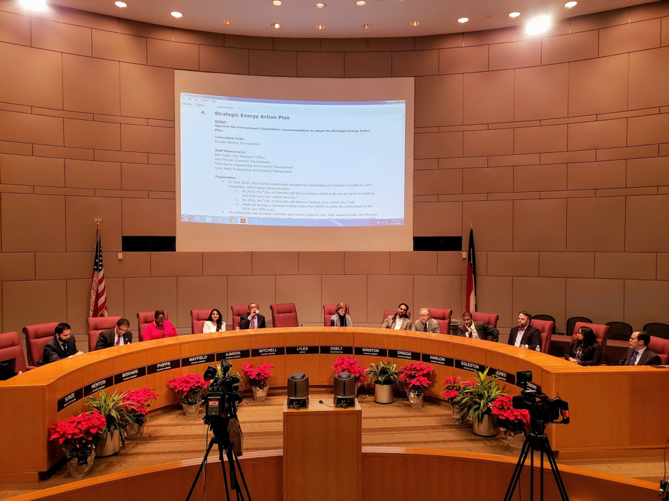 Charlotte City Council Meeting Pic