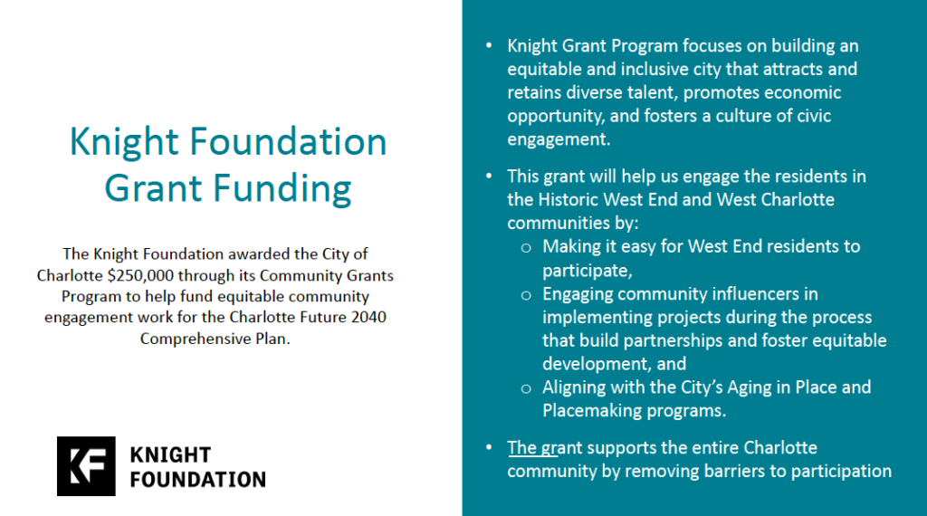 Knight Foundation Grant Funding Outline