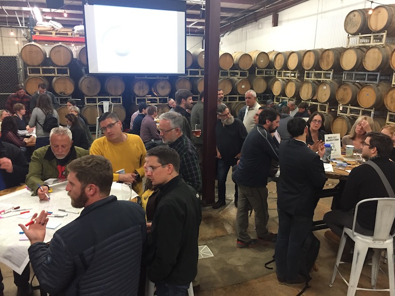 Shifting Gears event at brewery