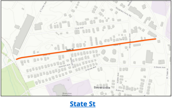 State Street Map