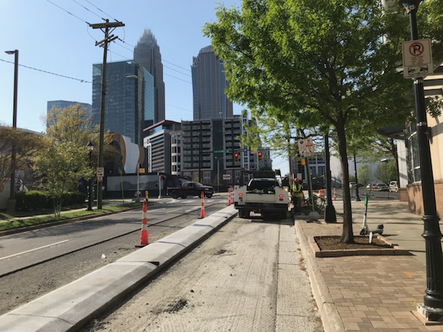 Update on the Uptown Cyclelink construction