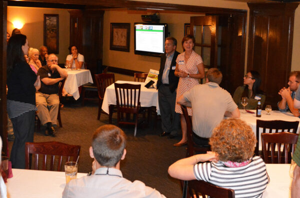 Mixer attendees learn about sustainable energy innovations