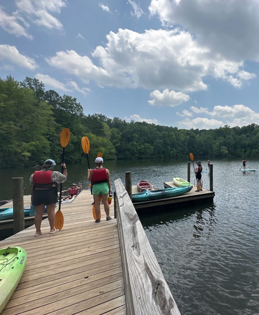 Sustain Charlotte Team Outing Kayaking