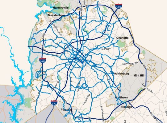 Bike priority network