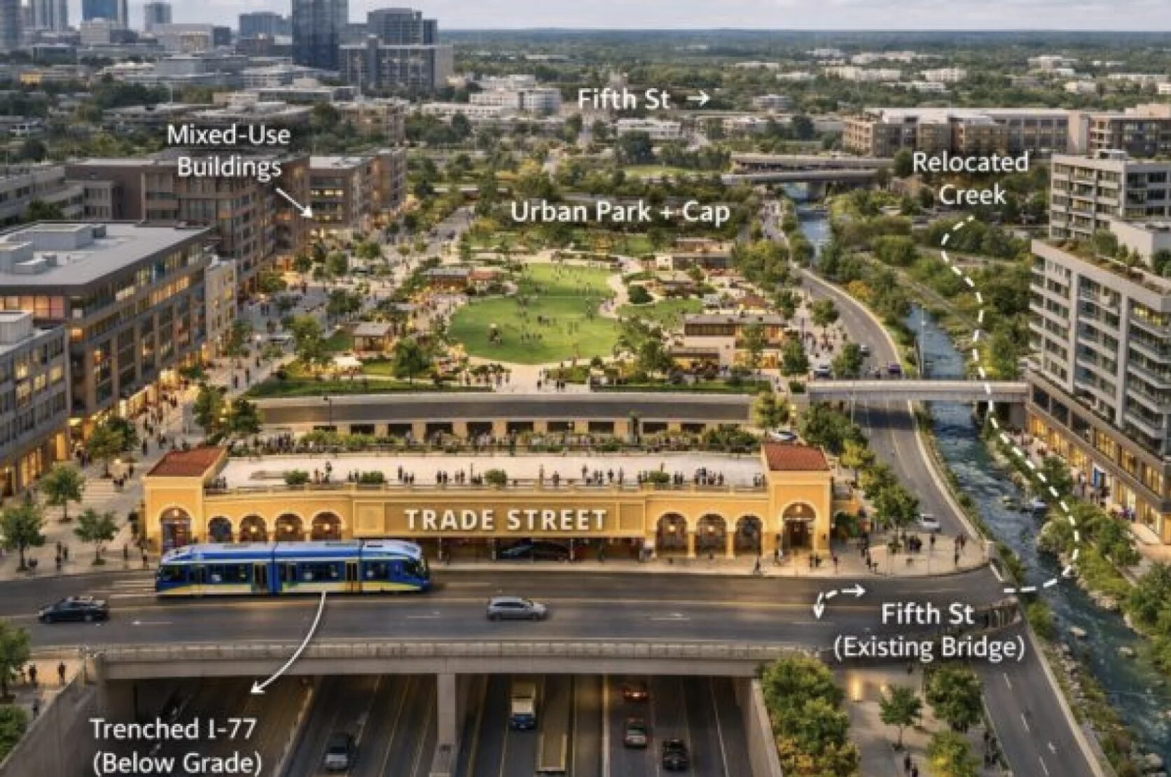 Charlotte exhibit invites residents to rethink I-77 South expansion ...